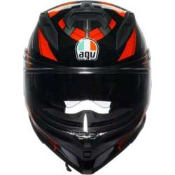 Integralhelm AGV K7 Taurax schwarz rot