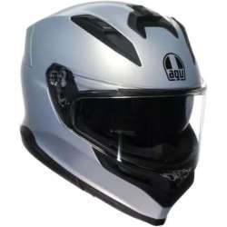 Casque intégral AGV K7 Mono mat argent
