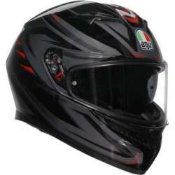 Casque intégral AGV K3 Syth noir rouge
