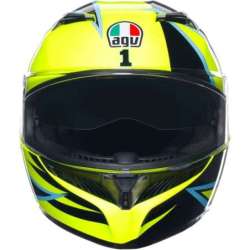 Integralhelm AGV K3 Rossi WT Phillip Island 2005 gelb