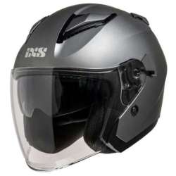 Casque jet iXS868 SV gris mat
