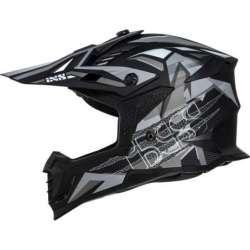Motocross-Helm iXS363 2.0 mattschwarz anthrazit weiß