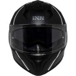 Integralhelm iXS217 2.0 mattschwarz weiß