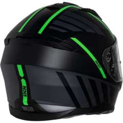 Integralhelm iXS217 2.0 mattschwarz neongrün