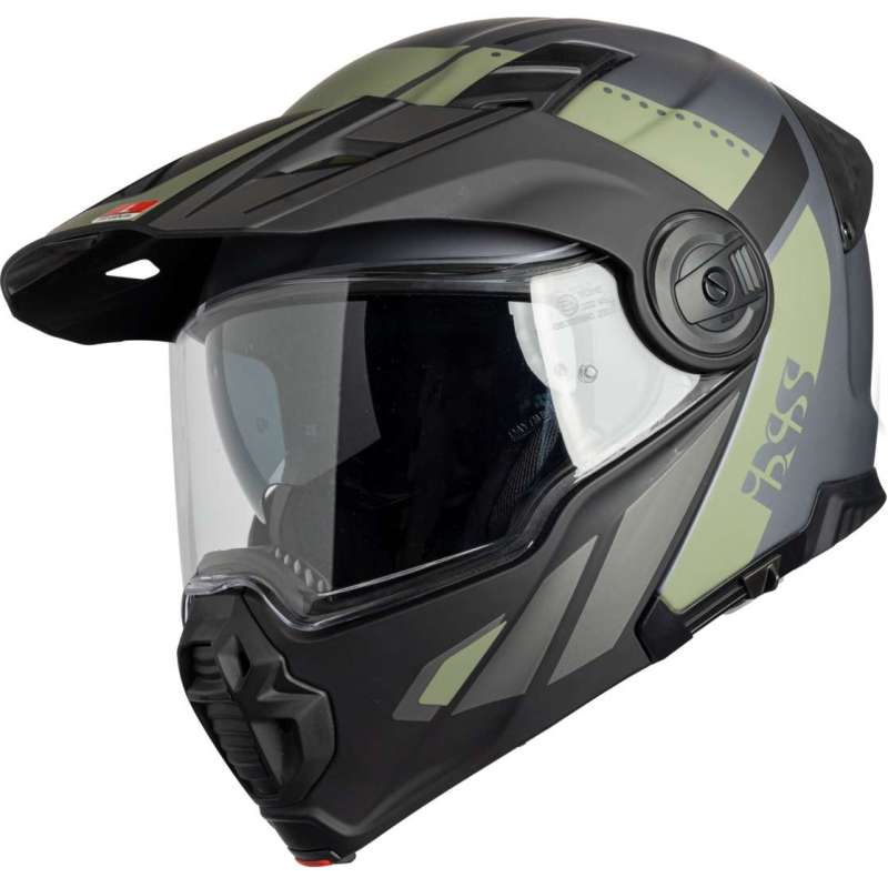 Offener Helm Venture 1.0 schwarz anthrazit olive matt