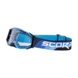 Lunettes de cross SCORPION  E24 Cyan-Bleu-Noir