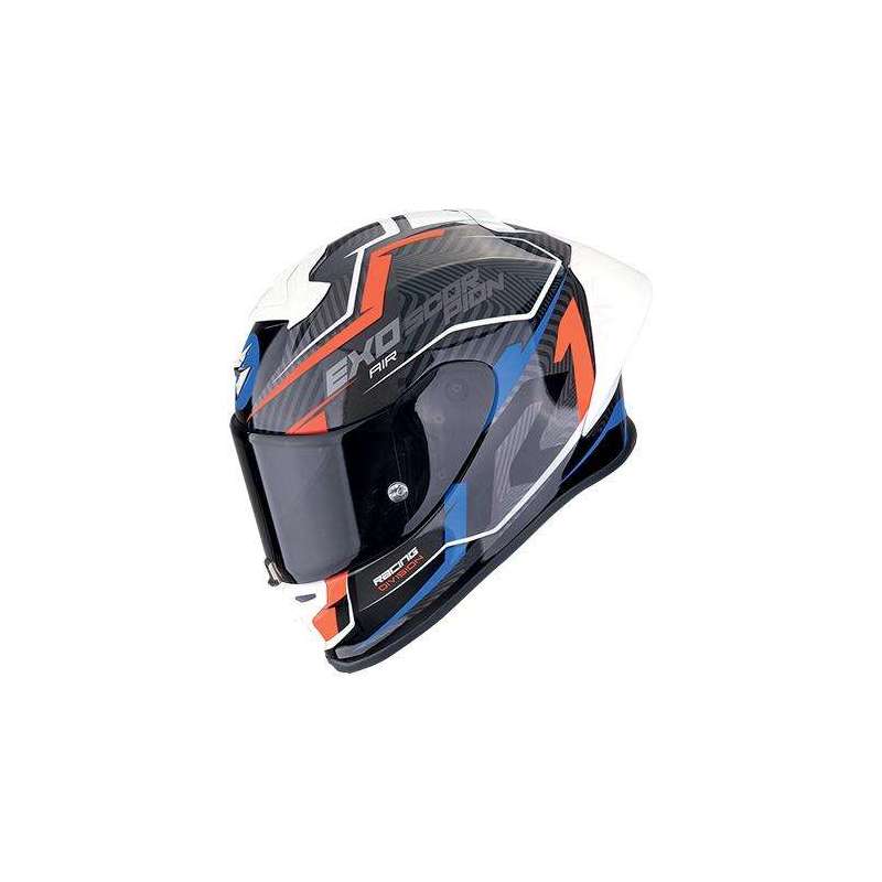 Integralhelm SCORPION EXO-R1 EVO II AIR COUP Schwarz-Rot-Blau