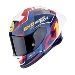 Casque Intégral SCORPION EXO-R1 EVO II AIR COUP Bleu-Rouge-Jaune