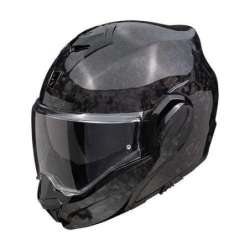 Casque Modulable SCORPION EXO-TECH EVO CARBONE ONYX Noir