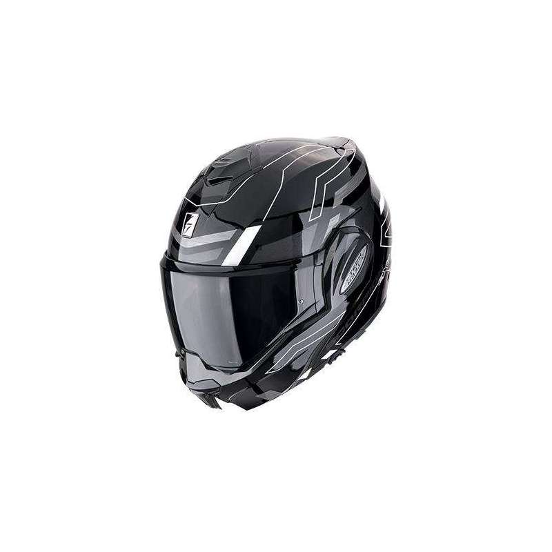 Modulohelm SCORPION EXO-TECH EVO CONQUER Schwarz-Weiß