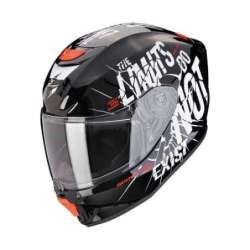 Integralhelm SCORPION EXO-JNR AIR BOUM Schwarz-Weiß
