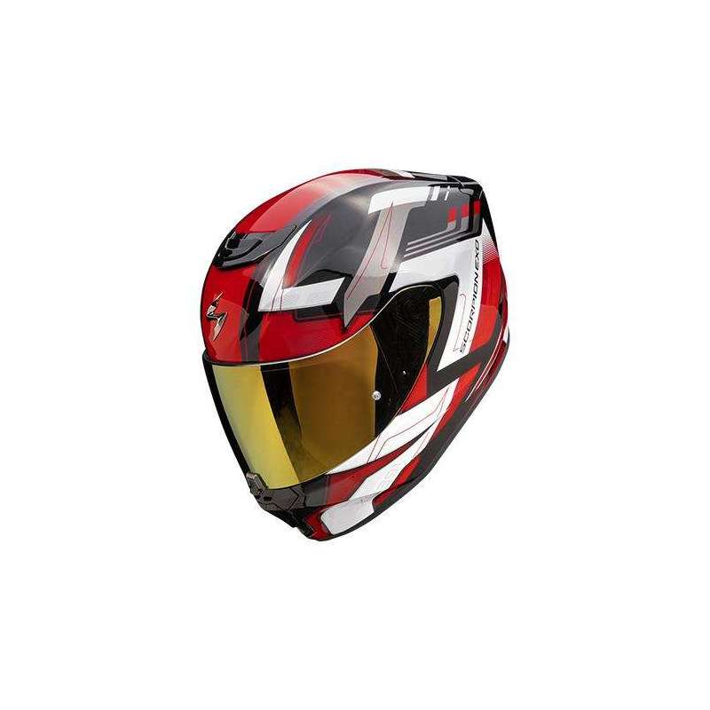 Integralhelm SCORPION EXO-391 CAPTOR Schwarz-Rot