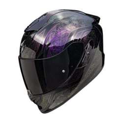 Integralhelm SCORPION EXO-1400 EVO II FANTASY Air Schwarz-Chamäleon