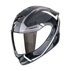 Casque Intégral SCORPION EXO-1400 EVO II CARBON AIR ENKO Noir-Argent-Blanc