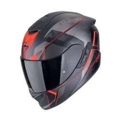Casque Intégral SCORPION EXO-1400 EVO II AIR INTENSIO Noir mat-Rouge