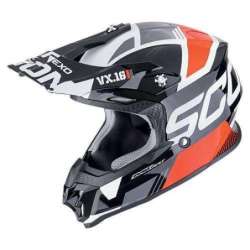 Cross-Helm SCORPION VX-16 EVO AIR ANALOG Schwarz-Rot