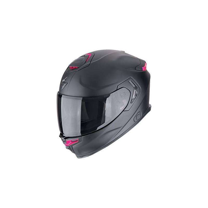 Casque Intégral SCORPION EXO-GT SP AIR Noir mat-Rose