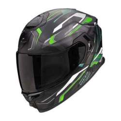 Casque Intégral SCORPION EXO-GT SP AIR AUGUSTA Noir Mat-Gris-Vert