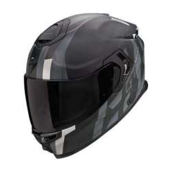Integralhelm SCORPION EXO-GT SP AIR TOURADVEN Mattschwarz-Silber