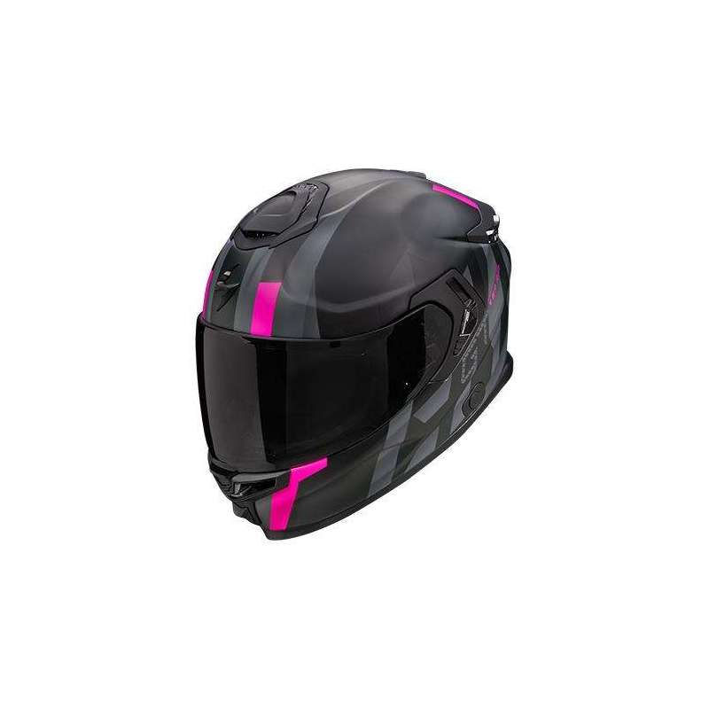 Casque Intégral SCORPION EXO-GT SP AIR TOURADVEN Noir Mat-Rose