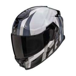 Casque Intégral SCORPION EXO-GT SP AIR TOURADVEN Blanc Perle-Argent