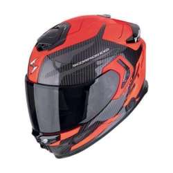 Integralhelm SCORPION EXO-GT SP AIR FLEX Schwarz-Rot Fluo