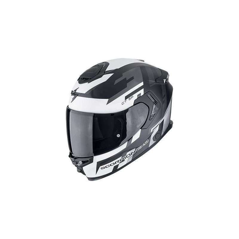 Integralhelm SCORPION EXO-GT SP AIR TORNADO Mattschwarz - Silber