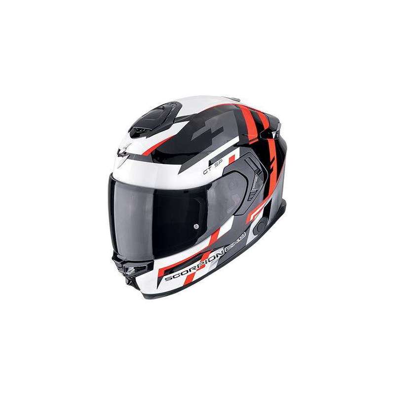 Casque Intégral SCORPION EXO-GT SP AIR TORNADO Noir-Rouge