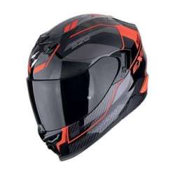 Casque Intégral SCORPION EXO-520 EVO AIR LENA Noir-Rouge