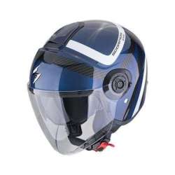Casque Jet SCORPION EXO-CITY II RIVA Bleu-Noir