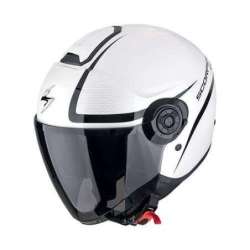Casque Jet SCORPION EXO-CITY II INTERCITY Blanc-Noir