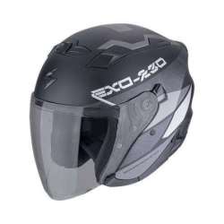 Casque Jet SCORPION EXO-230 BAND Noir mat-Argent