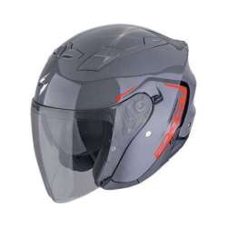 Casque Jet SCORPION EXO-230 CIT-E Gris-Rouge