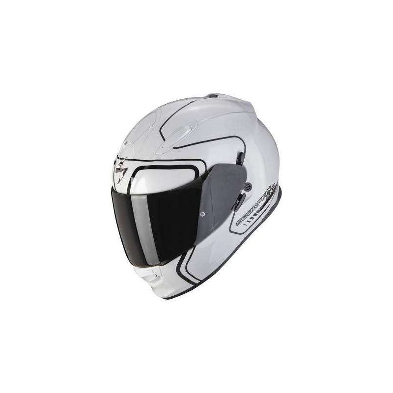 Integralhelm SCORPION EXO-491 WEST Weiss-Schwarz