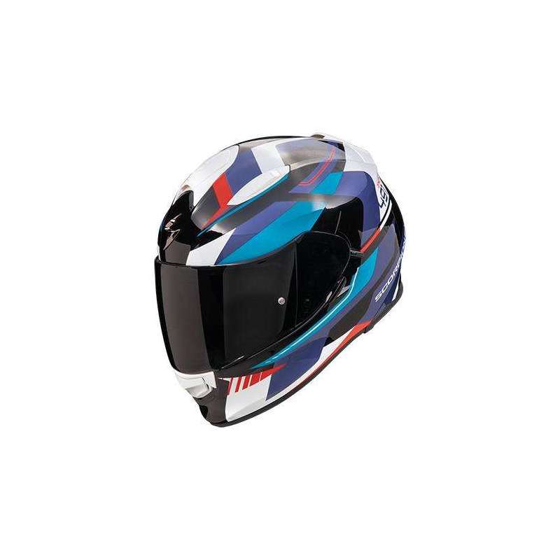 Integralhelm SCORPION EXO-491 ABILIS Schwarz-Blau-Rot