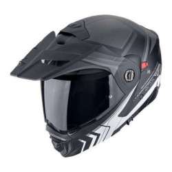 Modulierbarer Helm SCORPION ADX-2 LEWIS Mattschwarz-Silber