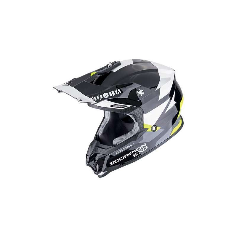 Cross-Helm SCORPION VX-16 EVO AIR ROD Schwarz-Neongelb