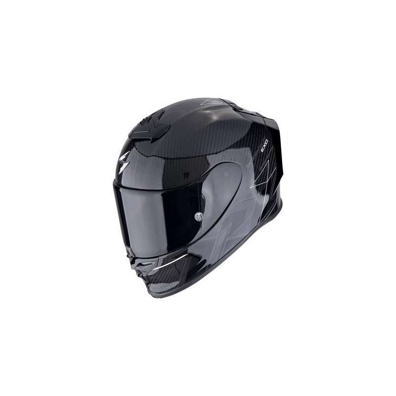 Integralhelm SCORPION EXO-R1 EVO CARBONE CYNERGY AIR Schwarz-Weiß
