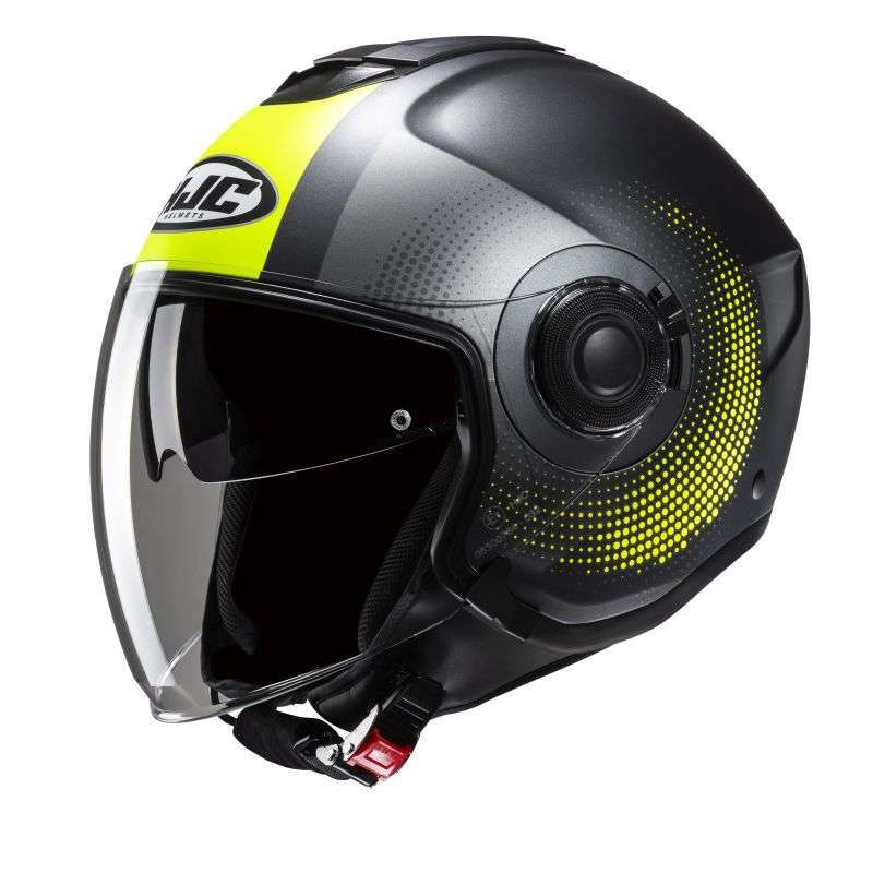 Casque Jet HJC i40N PYLE MC-3HSF