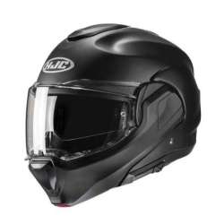 Casque Modulable HJC F100 SEMI FLAT BLACK