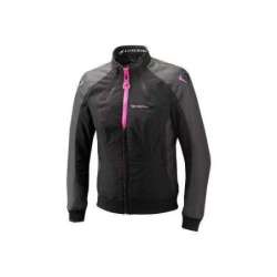 Veste Ixon Lady SIWA Noir Anthracite Rose vif