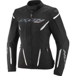 Veste Ixon Lady STRIKER 2 Textile Noir Blanc