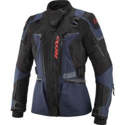 Veste Ixon Lady ODIN Navy Noir rouge vif
