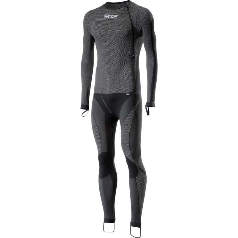Combinaison fonctionnelle SIXS STX R V2 noir carbon