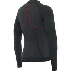 Funktionelles T-Shirt Dainese LS Thermo schwarz-rot