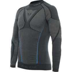 Funktionelles T-Shirt Dainese LS Dry schwarz-blau