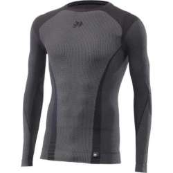 Funktionelles Langarmshirt SIXS TS2 V2 Schwarz-Carbon