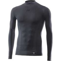 T-shirt fonctionnel SIXS à manches longues TS3 V2 gris foncé-noir