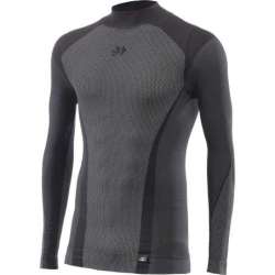 Funktionelles Langarmshirt SIXS TS3 V2 Schwarz-Carbon