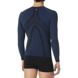 Funktionelles T-Shirt SIXS TS2 schwarz-petrol
